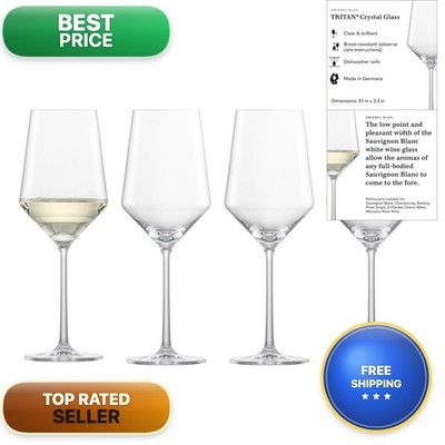 ZWIESEL GLAS Pure Sauvignon Blanc White Wine Glass Set of 4 14oz