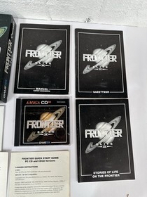 VINTAGE COMMODORE AMIGA CD32 BIG BOX FRONTIER ELITE 2 II METRO CIB GAME