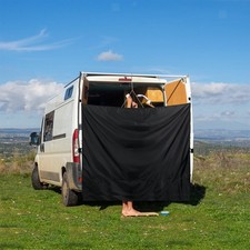 Rideau occultant pour porte arrière de voiture ou de camionnette, idéal pour