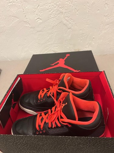 AIR JORDAN 3 RETRO CRIMSON / Taille 45 (11 Us)/ Très Bon État / OG Box - Photo 5/13
