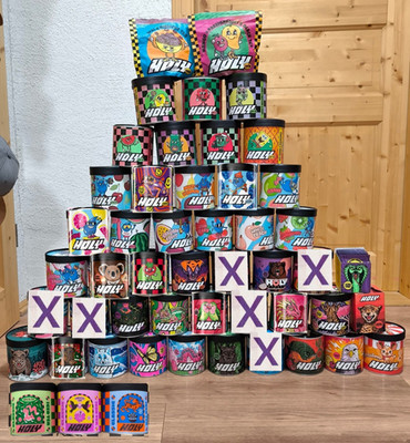 Holy Energy, Iced Tea Classic´s , Hydration und Milkshakes Proben 7g
