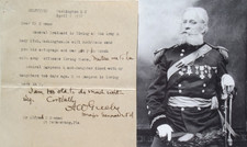 Adolphus Washington Greely U.S. Army Commander M.O.H Polar Explorer Autograph
