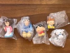 Cryon Shin-chan Reflection Chujo Mascot Fig Set 5 pcs, open-box