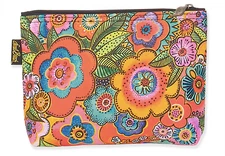 Sun N Sand Laurel Burch Blooming Floral Wristlet, 8' x 1" x 5.5"