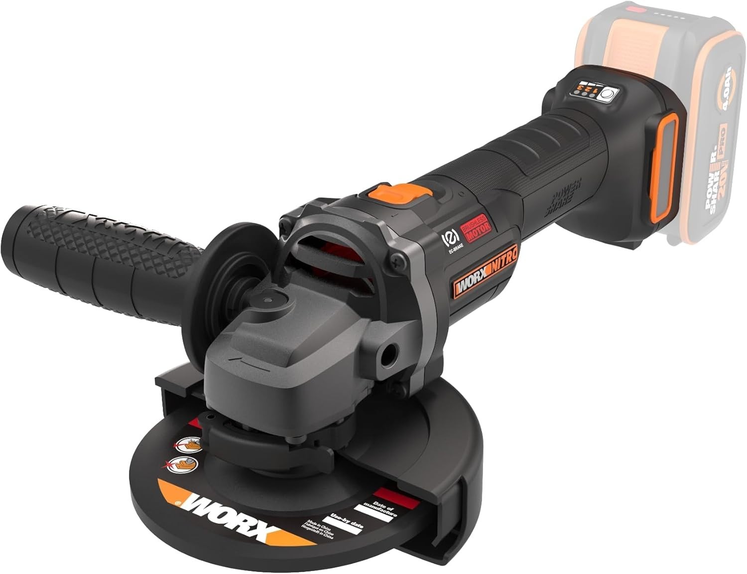 Worx WX814.9 Smerigliatrice 20V | 125mm Brushless | Prezzo Offerta