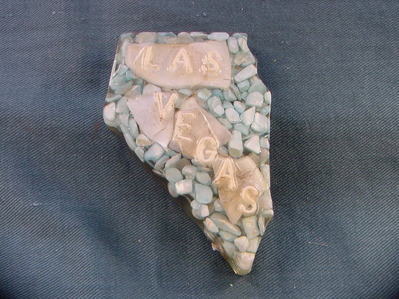 Mother of Pearl Hand Crafted Tenessee Shell Co Camden Tenn Las Vegas Souvenir