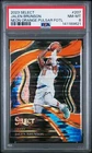 2023 PANINI SELECT NEON ORANGE PULSAR FOTL #207 JALEN BRUNSON 1/15 PSA 8