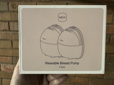 NCVI Hands Free Milchpumpe tragbare Stillpumpe 2 Stück