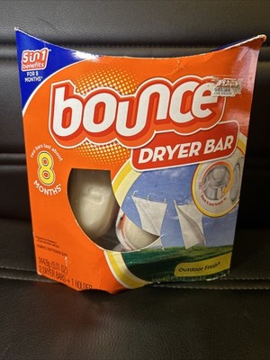 Bounce Dryer Bar Outdoor Fresh Discontinued Rare 8 Months 2 Dryer Bars Open Box