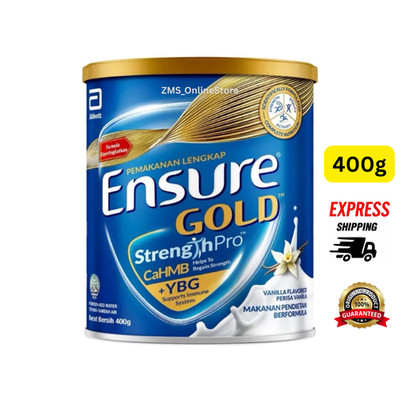 Abbott Ensure GOLD Strength Pro Vanilla for Middle-Age Elderly 400g - DHL SHIPP