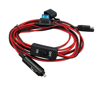 Fimco 7771786 12V Harness Lead Wire Adapter with Switch 10 ft.