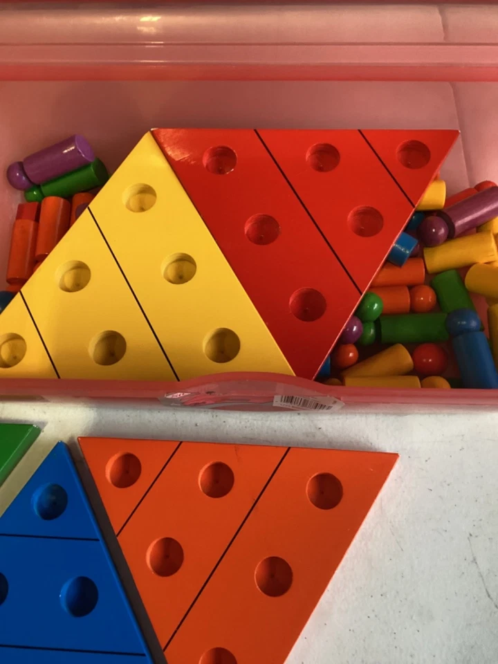 Vintage Wooden Builder Set (as seen in the picture) - Image 4 of 4