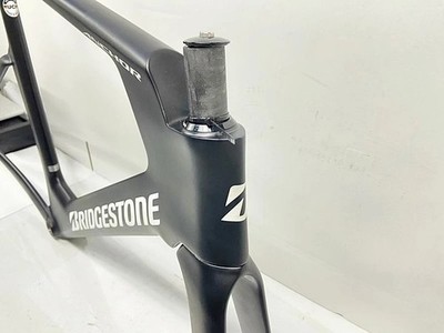 BRIDGESTONE ANCHOR TE9-Mサイズ　 フレームのみ Bridgestone ANCHOR TE9 Track Bike Frame Set Carbon Black 2023-25