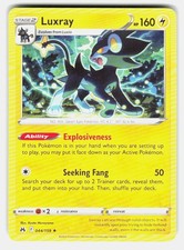 Pokemon TCG Luxray Crown Zenith 044/159 Rare NM