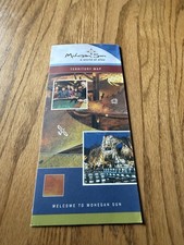 Vintage 2006 Mohegan Sun Territory Map Casino Resort Brochure Uncasville CT