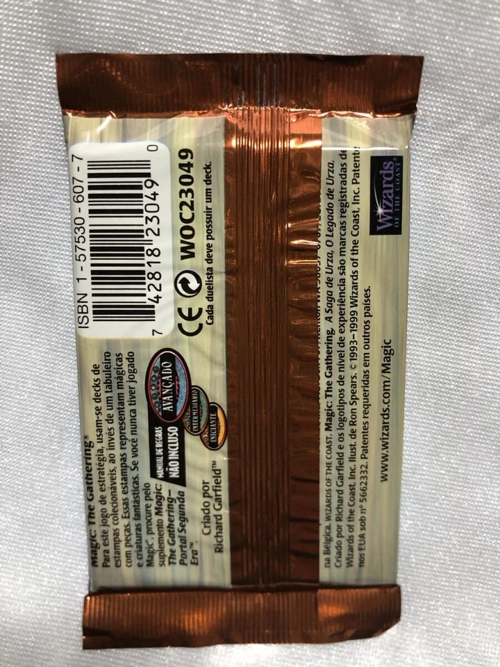 MTG  Urza's Legacy Magic the Gathering Booster  Portuguese 214799 - Image 2 of 4