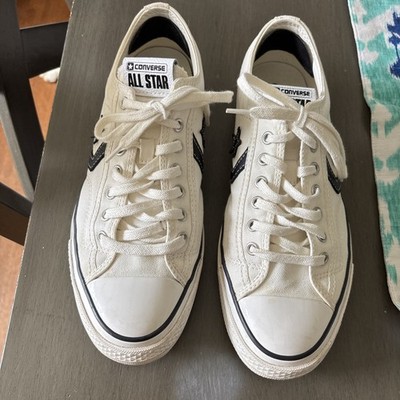 CONVERSE STAR PLAYER 76 CASUAL SHOES Vintage White/Black A01608C 8.5M/11W EUC
