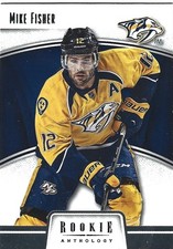 2013-14 Panini Rookie Anthology - Mike Fisher #52 Nashville Predators