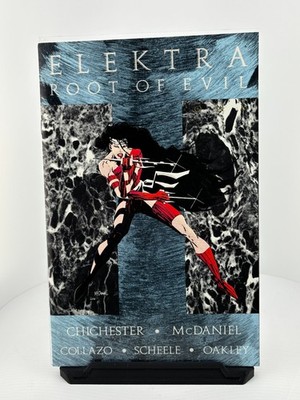 Elektra: Root of Evil #1  Scott McDaniel Cardstock Spot Foil Cover - Marvel 1995