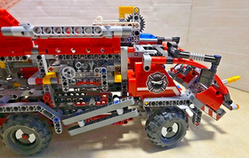 Retired Lego Technic 42068 Airport Rescue Vehicle Fire Truck w Manual No Box