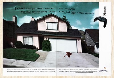 1998 Gravis Xterminator Original Advertisement v4