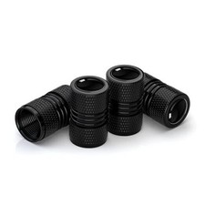 Tire Valve Caps 4 Pack Valve Stem Caps Covers For Car Truck Bike Black