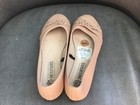 Wander Comfortably Harborsides Memory Foam Women’s Tan Flats Size 8W — photo 2