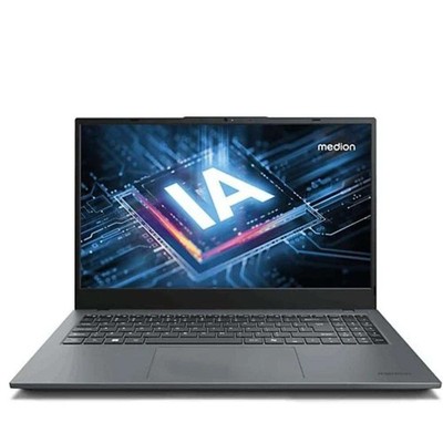 Medion MD62621 Laptop, grau, 15,6'', Intel Core Ultra 5, 16 GB, 512 GB SSD