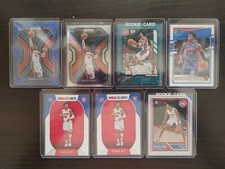 Saddiq Bey  7 Card Rookie Lot 2020 Prizm Blue Wave Prizm Base Donruss 