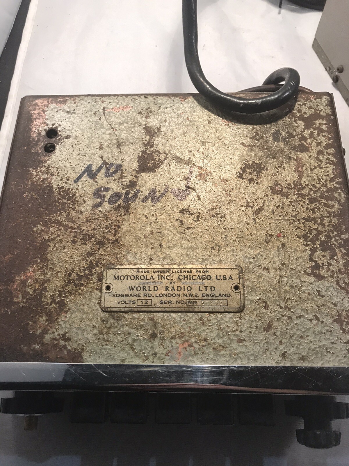 Vintage Rolls Royce Radio