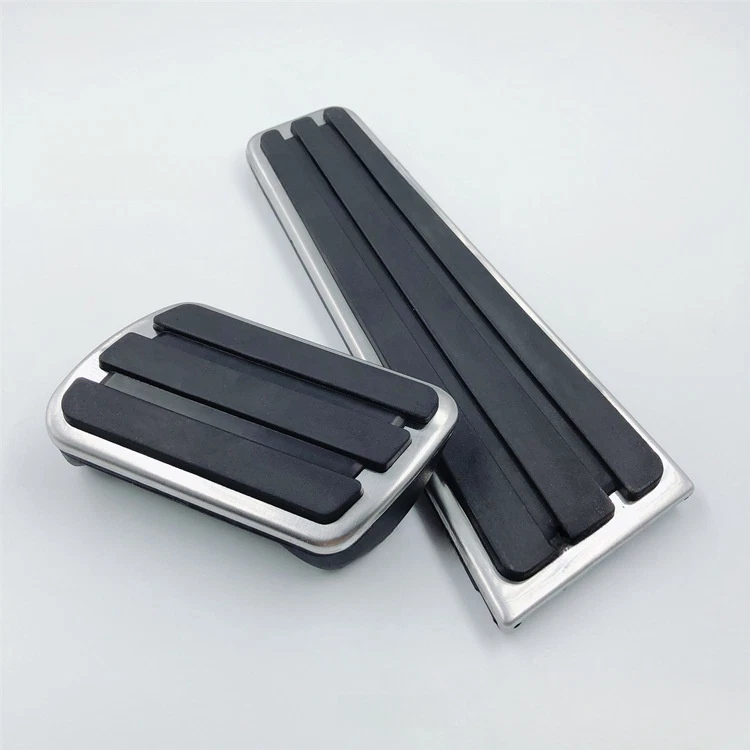 Pedal de freno de gasolina de coche de acero inoxidable sin silpa para Porsche Panamera Boxster 718 Foto 4 de 4