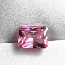 4.9 Ct Certified Natural Transparent Pink Sapphire 11 x 8 mm Gemstone 26A