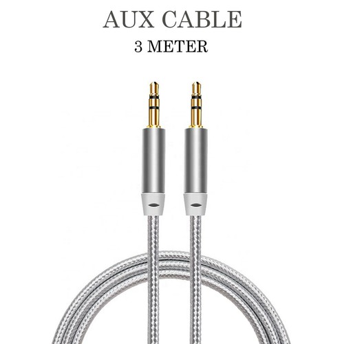 1M to 3M Headphone Aux Cable Audio Lead 3.5mm Jack to Jack Stereo PC Car Male - Picture 9 of 9