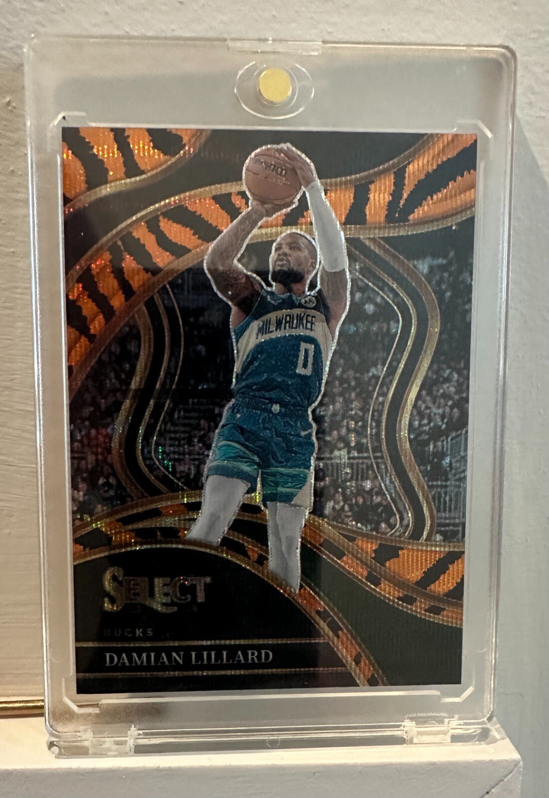 2023-24 Panini Select - Courtside DAMIAN LILLARD #263 Tiger Stripes Prizm