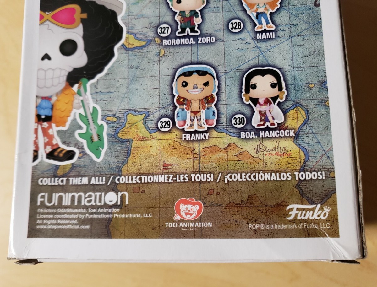 Funko Pop Animation One Piece Brook 358 NYCC Shared Exclusive SEE
