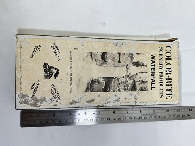 VINTAGE COLOR-RITE SCENIC SCENERY PRODUCTS WATERFALL ALL SCALES HO TRAIN
