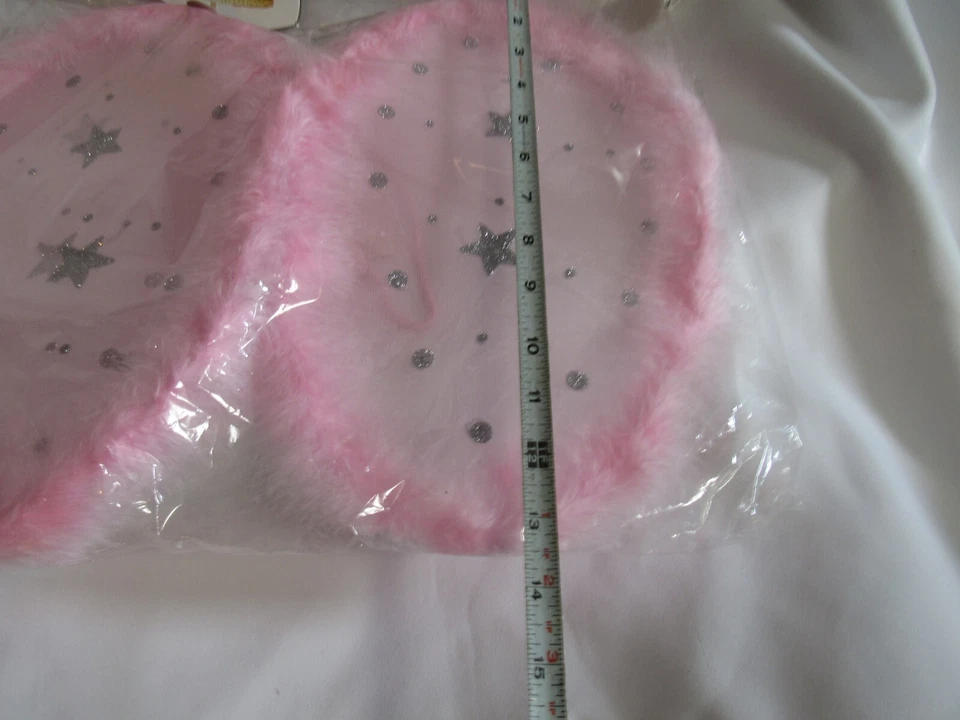 Once upon a Dream Fairy Wings Girls Costume Pink And Silver - Image 4 of 4