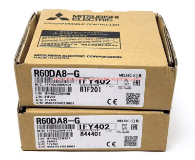 1PCS Mitsubishi R60DA8-G PLC Module New In Box Expedited