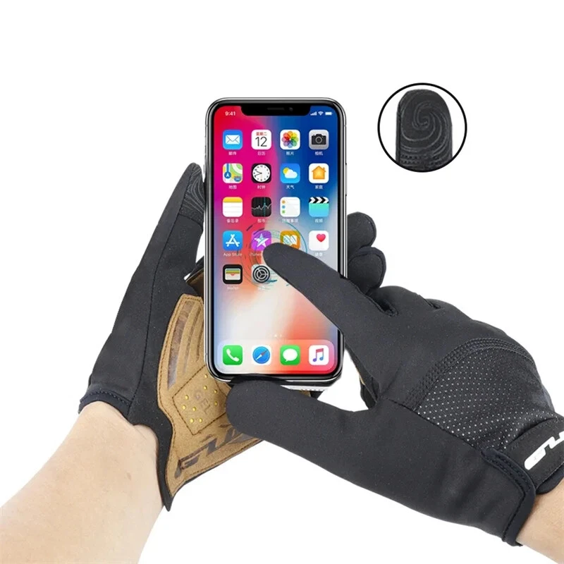 GUB Mountain Bike Winter Full Finger Glove Bicycle Windproof Warm Touch Screen - Bild 3 von 4