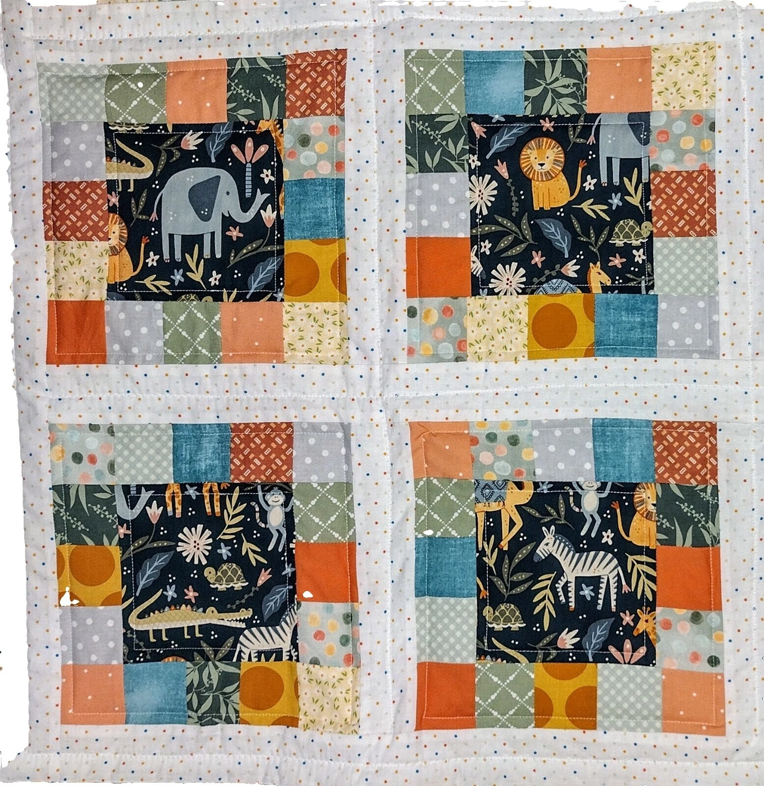 Berço Selva Handmade Colchas e Cobre-leitos