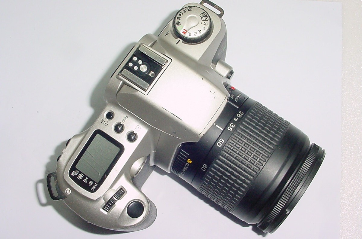 Lot Appareil Photo Canon EOS 500N Argentique + Zooms Tamron 28-80 Et 80-210 – Occasion