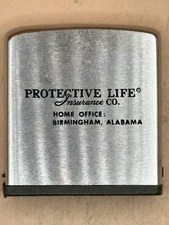 Protective Life Insurance Co. Advertising Zippo Tape Measure Ruler