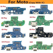 USB Charging Port Jack Dock Connector Flex Cable for Moto E6 E7 Plus G9 G10 G20