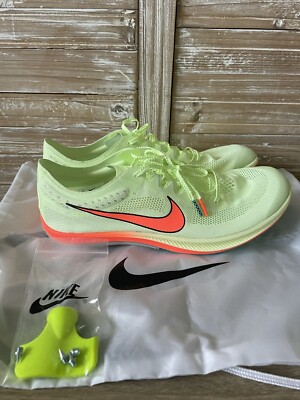 NEW!! Nike ZoomX Dragonfly Track Spikes Barely Volt Orange 