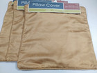 Set of 3 'Home Collection' Zipper Throw Pillow Covers 17x17 100% Polyester NWT — photo 8