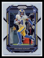 2022 Panini Prizm #347 Decobie Durant Silver Prizm RC Rookie LA Rams