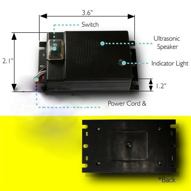 12V Car Truck Engine Ultrasonic Pest Mouse Rat Rodent ...