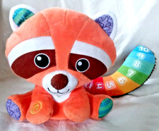 Leap Frog Colorful Counting Red Panda Interactive Plush Toy Lights Up Musical