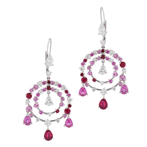 Van Cleef & Arpels Petillante Necklace and Earrings Suite - Picture 5 of 7
