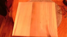 Poplar Hardwood Panel Board 131/4" X 131/4 " X 3/4 " Handmade Cutting Board